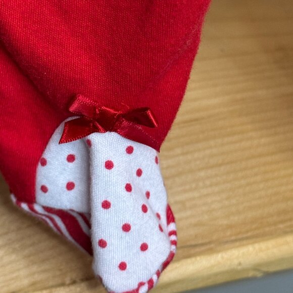 Baby Essentials Santa Claus Christmas Romper – Red – Size 6M - Picture 7 of 7